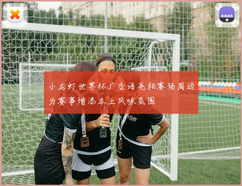 小龙虾世界杯广告语亮相赛场周边为赛事增添本土风味氛围